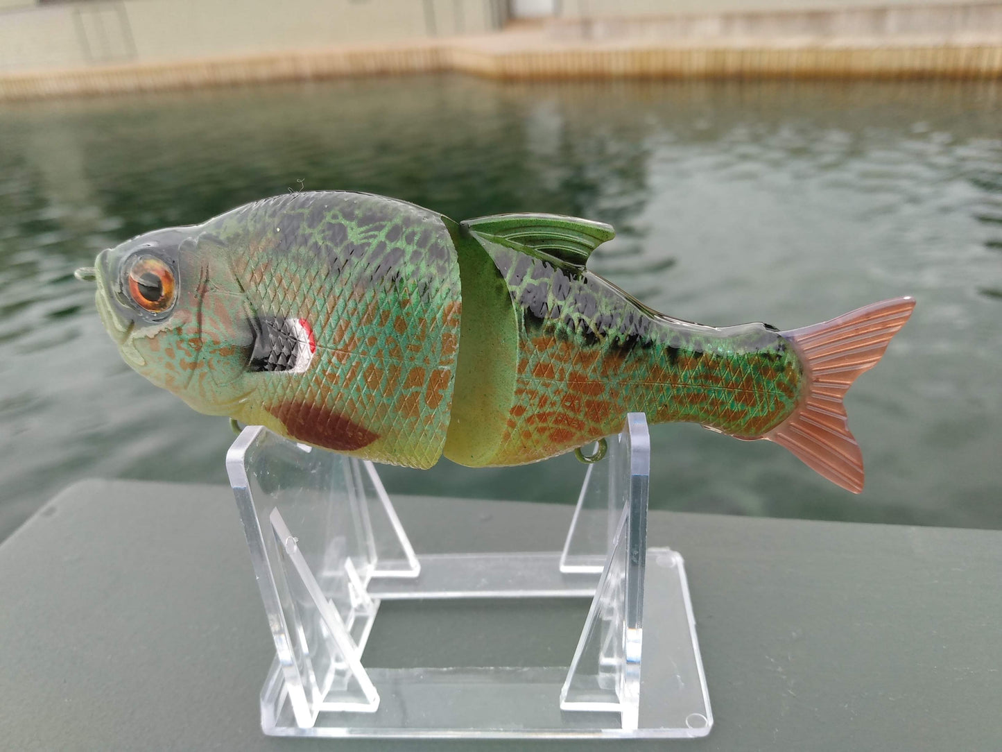 Singer  Swimbait: Green Sunfish